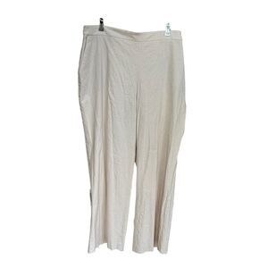 Express Pants Size XL Wide Leg Super High Rise Linen Trouser New with Tags